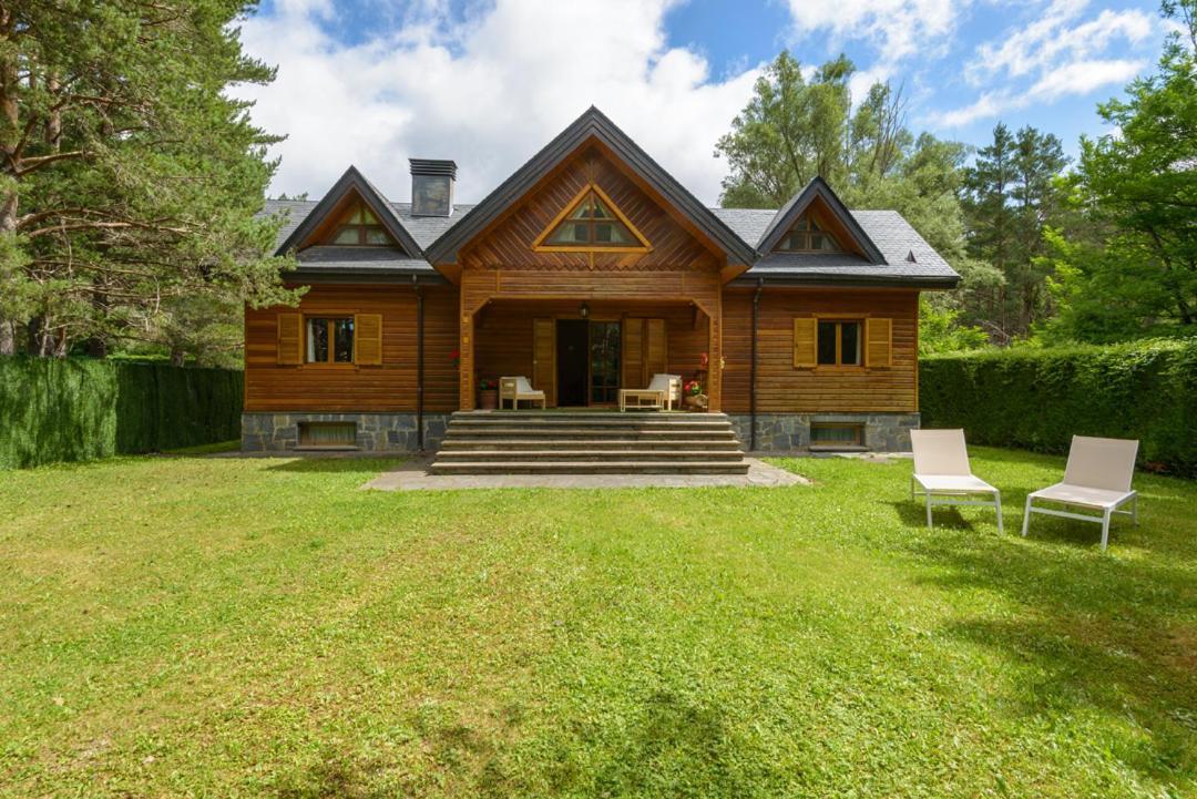 Casa Rural Pico Aspe Villanúa Exteriör bild